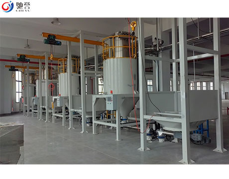 Tecnologías que se mezclan, alimentación del Pvc, dosificando sistemas