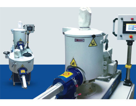 PVC del mezclador de Turbo del mezclador del laboratorio que compone el sistema