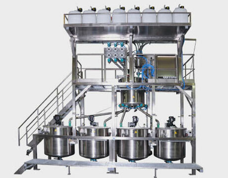 Sistema de mezcla de dosificación líquido para la industria química