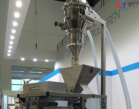 Vacío que transporta el sistema para el chocolate y el café