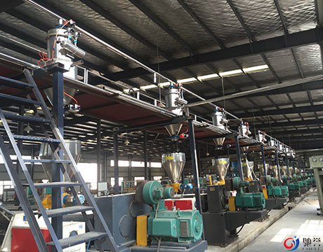 Sistema de alimentación auto de la transportación neumática para el mezclador y el extrusor del polvo del PVC