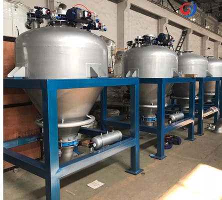 Sistema denso de la transportación neumática de la fase