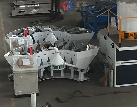Máquina de dosificación de procesamiento por lotes por lotes automática de los añadidos para el proceso estadístico del extrusor del tubo del PVC que suela la cadena de producción