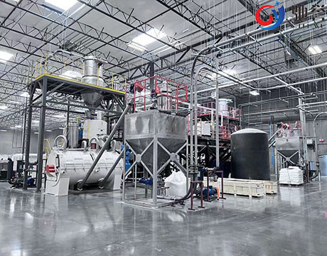 Sistema transportador de alimentación automático para el mezclador del polvo y el extrusor del PVC