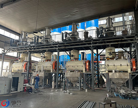 Tecnologías que se mezclan, alimentación del Pvc, dosificando sistemas