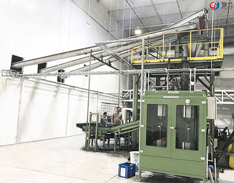 Mezclador de goma de pesaje de carbono y de dosificación negro de Banbury de la mezcladora del sistema