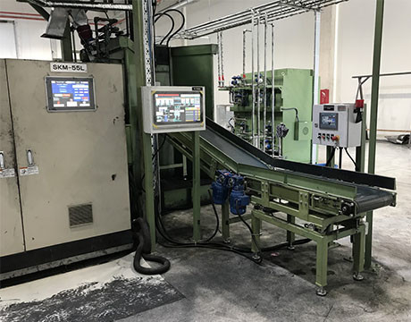 Auto de goma del aceite del polvo del carbono del mezclador de Banbury de la mezcladora que dosifica el sistema de mezcla