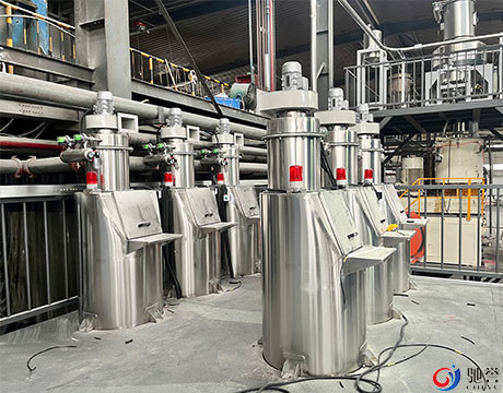 Sistema de composición automática de PVC para sistema de mezcla de línea de extrusión de piso SPC/LVT/WPC