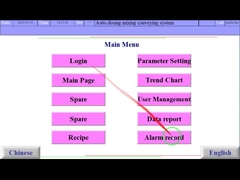 Sistema de composición automática de PVC para sistema de mezcla de línea de extrusión de piso SPC/LVT/WPC
